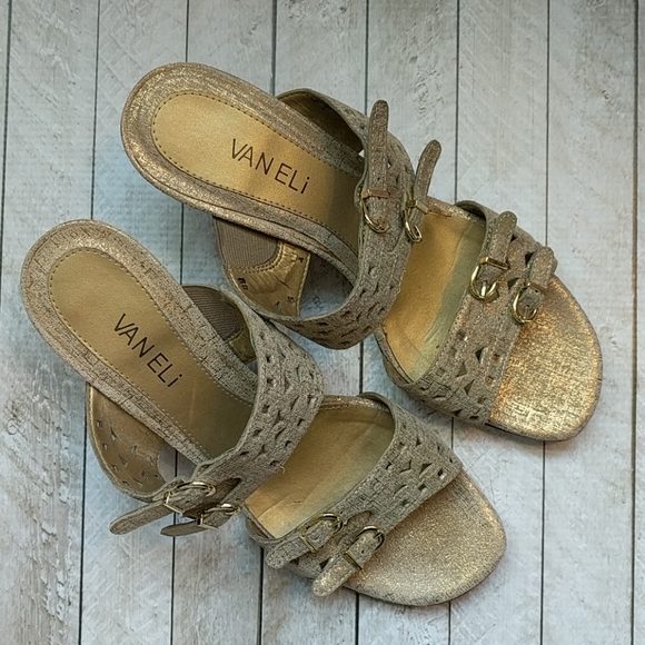 low heel vaneli sandals